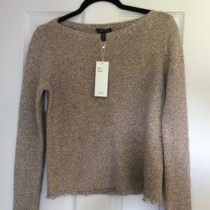 Eileen Fisher Sweater - Fringe Bottom
